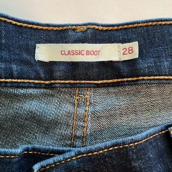 Levi’s Classic Boot Mid Rise Size 28 - Picture 10 of 16